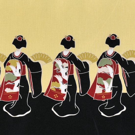 手ぬぐい「舞妓の賑い」 | 手ぬぐい,永楽屋細辻伊兵衛商店 | 永楽屋