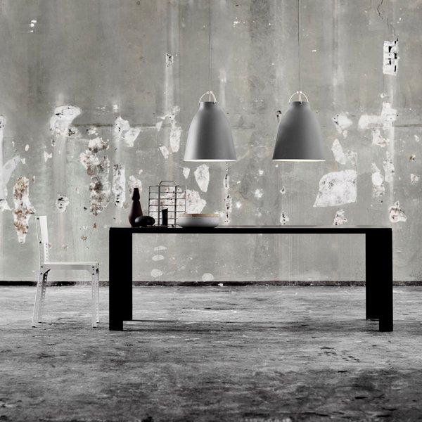 Fritz Hansen】「Caravaggio P2 pendant, matt dark grey」デザイン