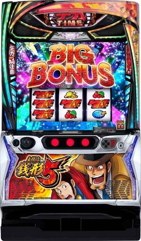 L主役は銭形5◇スマスロ遊技用ユニット取り付け済み◇中古実機