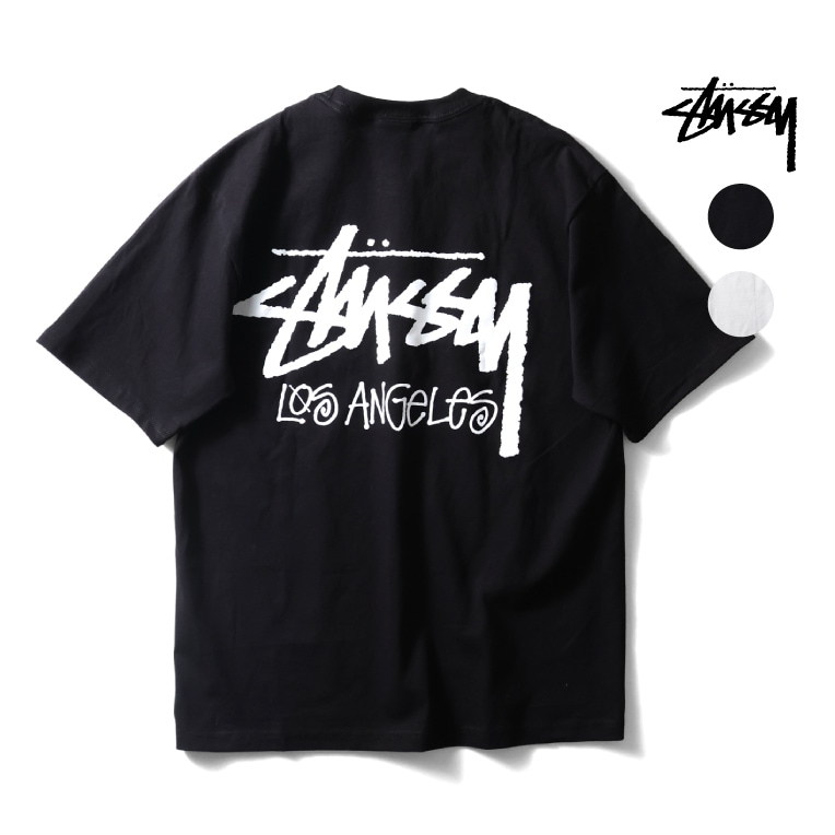 STUSSY / ステューシー STU001 STOCK LOS ANGELES TEE / ストックロゴ