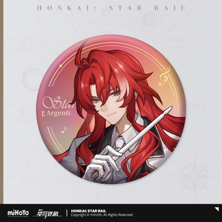 崩壊：スターレイル LIVEシリーズ キャラクター缶バッジ アルジェ