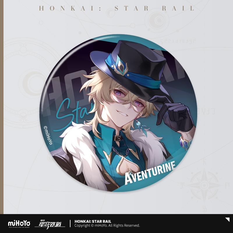 崩壊：スターレイル 星間旅行シリーズ キャラクター缶バッジ 第二弾
