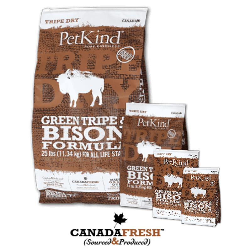 ペットカインド グリーントライプ&バイソン | ドッグフード,ドライ