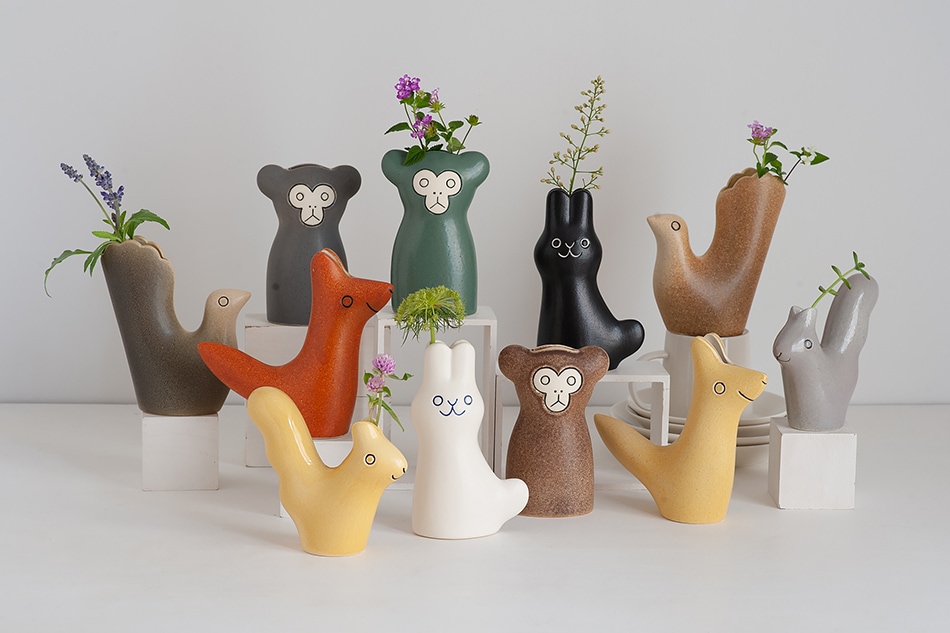 鹿児島睦 ハンドワークス 置き物 ガール フィギュリン 証明付 鹿児島睦