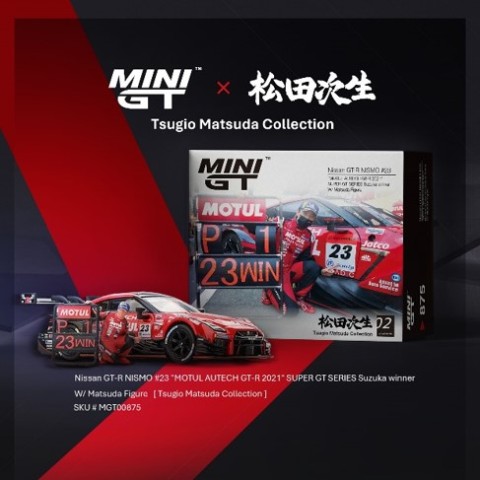 新品 MGT00875-L TSM MINI-GT 1/64 日産 GT-R Nismo GT500 SUPER GT