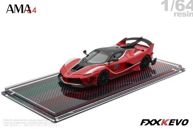 予約 AMA64 1/64 フェラーリ Ferrari FXX-K-EVO Standard Red #5