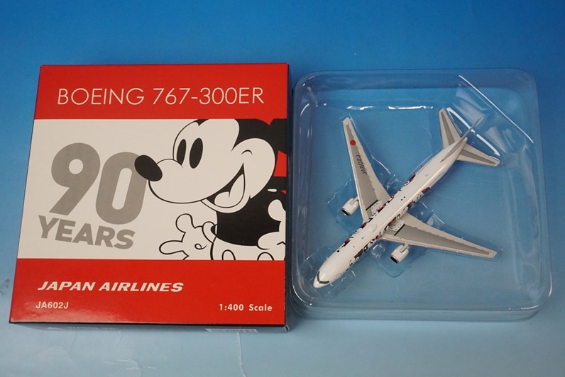 JAL 767-300ER ミッキーマウスデザイン 90周年記念モデル1:200 JAL 767