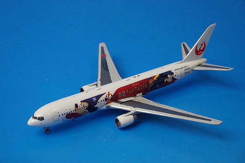 JAL 767-300ER 日本航空 JA622J ディズニー jc 1:400 1/400 B767-300ER