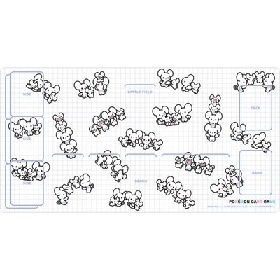 ポケモンカードゲーム ラバープレイマット イッカネズミ【宅配便のみ