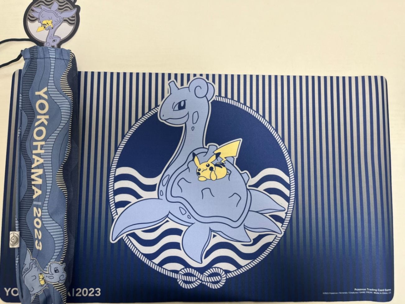 ポケモン WCS2023 横浜 ブラッキー エーフィ ラバーマット 海外