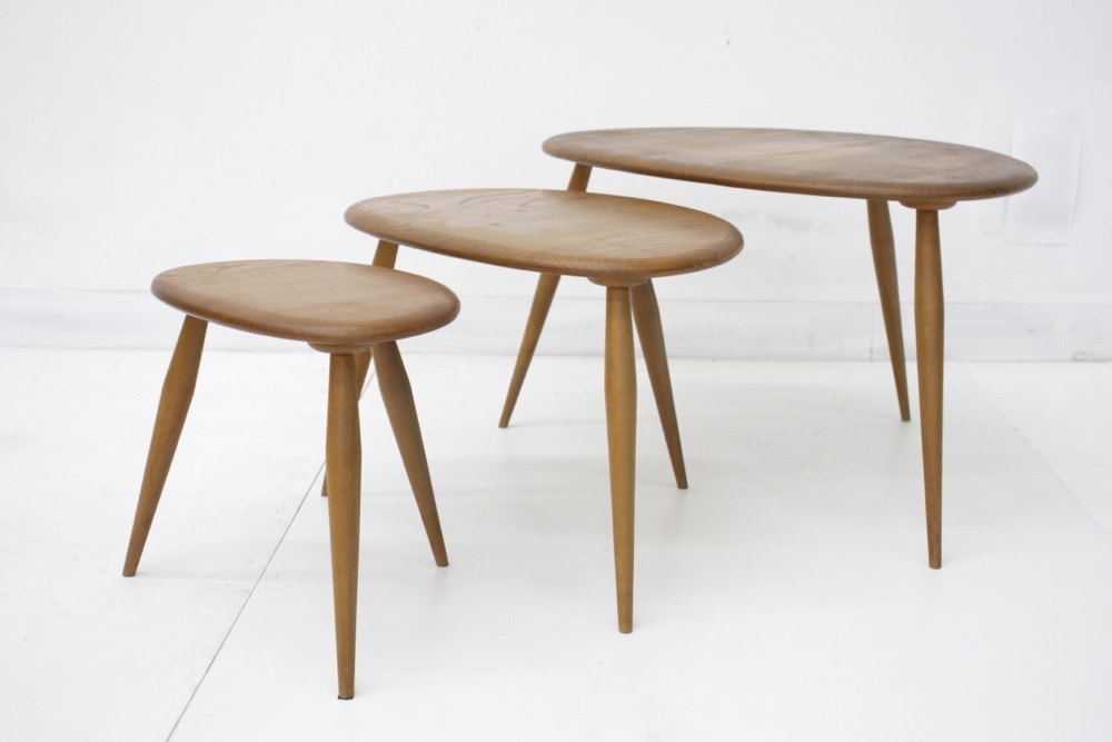 ERCOL(アーコール) No.354ネストテーブル | ERCOL（アーコール