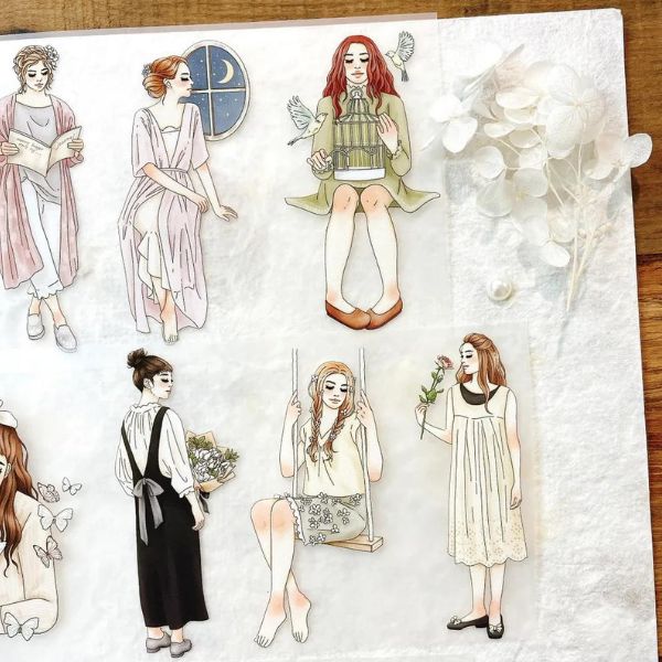 Windry R. 海外マスキングテープ 女の子