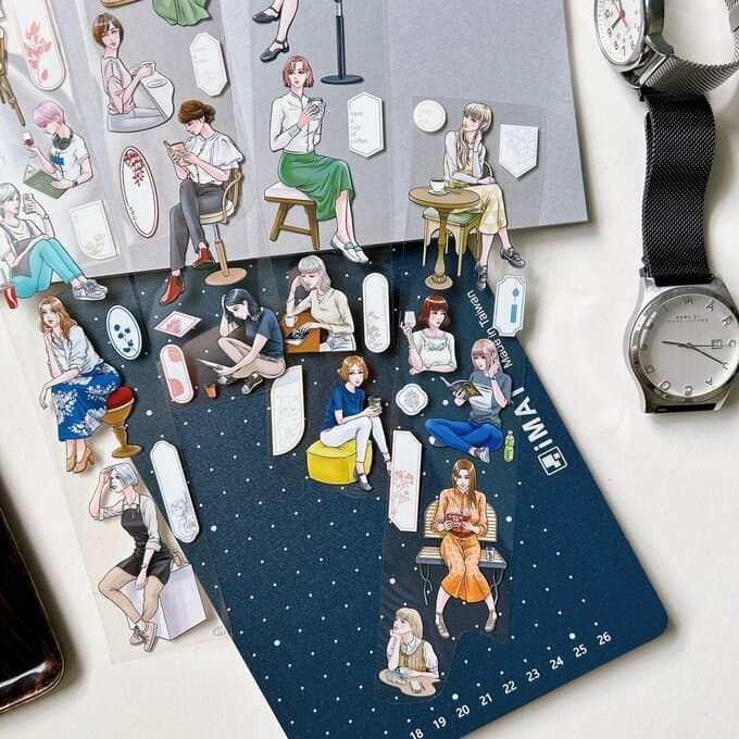 台湾マスキングテープ オシャレ女子⑥BON BON STICKERSさん