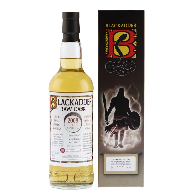 BLACKADDER RAW CASK GLENALLACHIE 2008 11YO REFILL SHERRY BUTT Cask