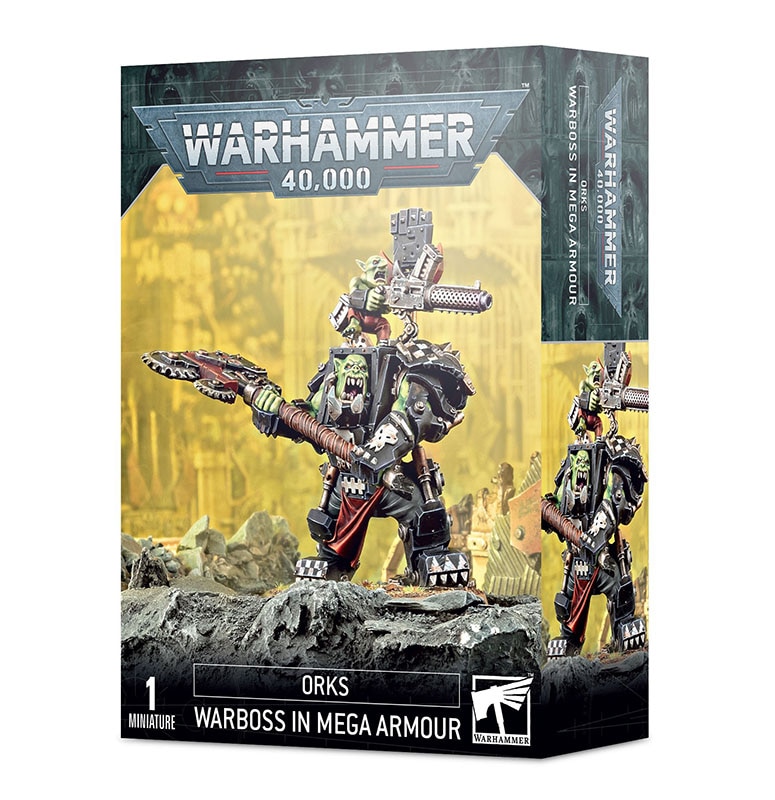 WH40k】オルク・ウォーボス（メガアーマー装備） / ORKS: ORK WARBOSS