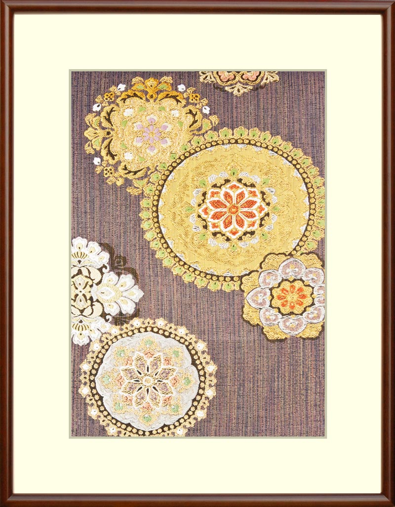 西陣織の額 2つセット！ 西陣織の額 2つセット！ 工芸品 民芸品