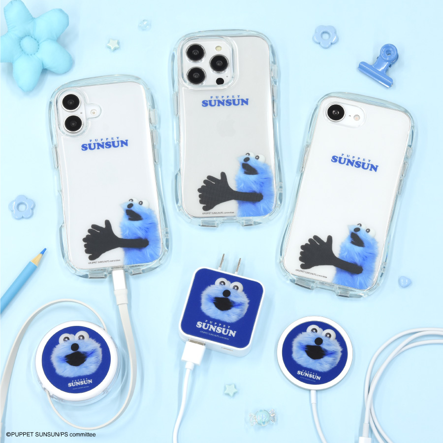 iPhone 16 Pro パペットスンスン ショルダーケース PUPPET SUNSUN