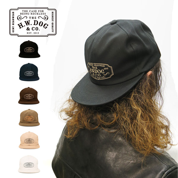 ブラックTHE H.W.DOG&CO. TRUCKER CAP サイズ40