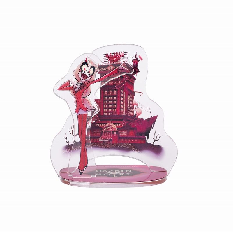 HAZBIN HOTEL トレーディングアクスタにもなるアクリルキーホルダー