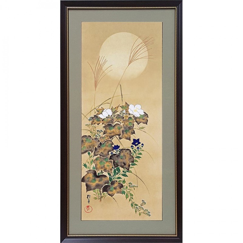 江戸時代☆琳派の画家・酒井抱一 筆作 群鶴図 江戸時代☆琳派の画家