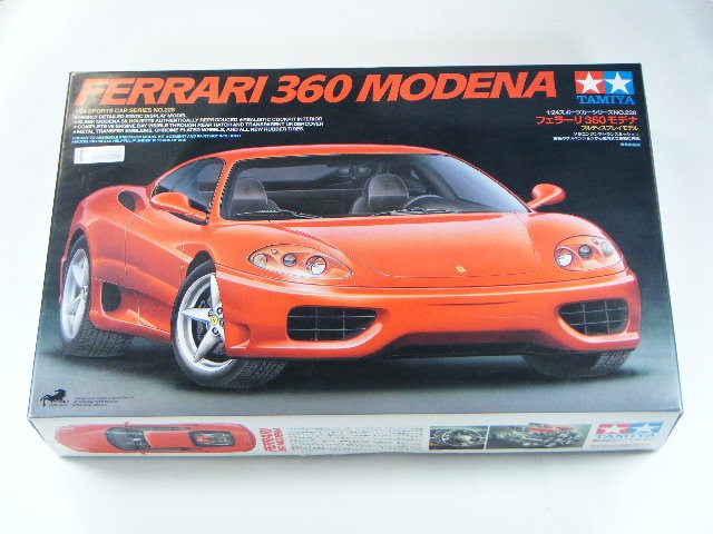 フェラーリ360モデナ （タミヤ） No228 1/24 | 自動車プラモデル,1/24