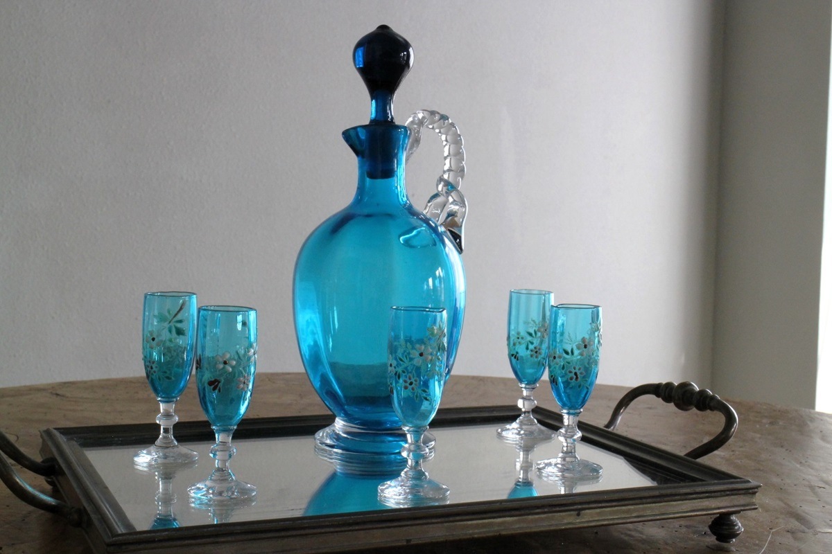 保谷硝子 河上恭一郎 小鳥 置物 60'S HOYA Crystal Glass Ornamental
