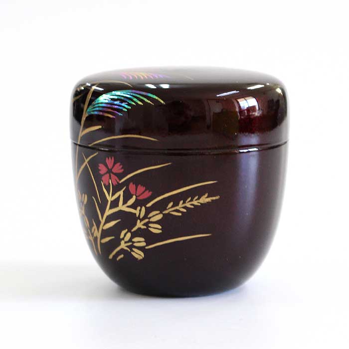 1176 茶入 棗 セット 蒔絵 1176 茶入 棗 セット 蒔絵 1176 茶入 棗