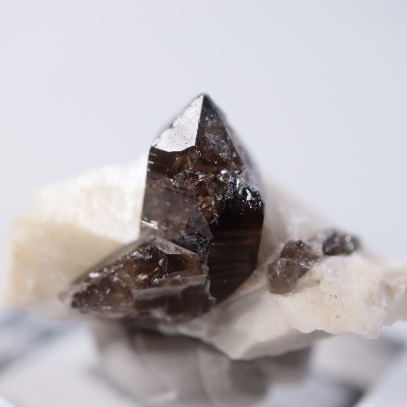 岐阜県産 煙水晶 | 鉱物標本,サ行,スモーキークォーツ/煙水晶 | ほたる