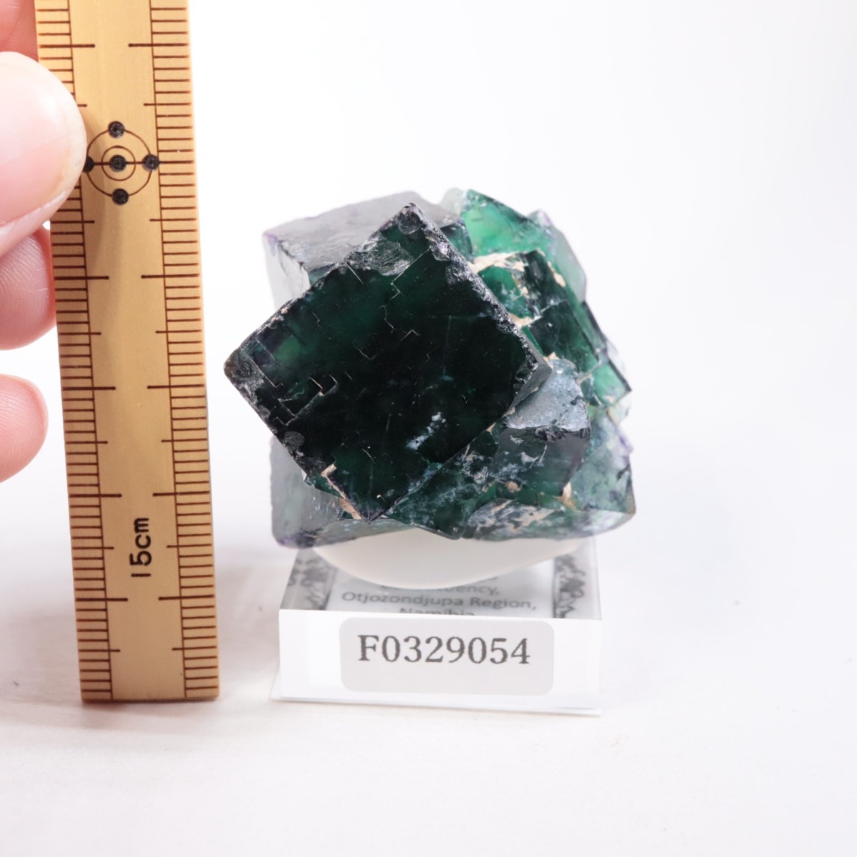 オコルス フローライト 蛍石 鉱物標本 449 ナミビア オコルス フロー