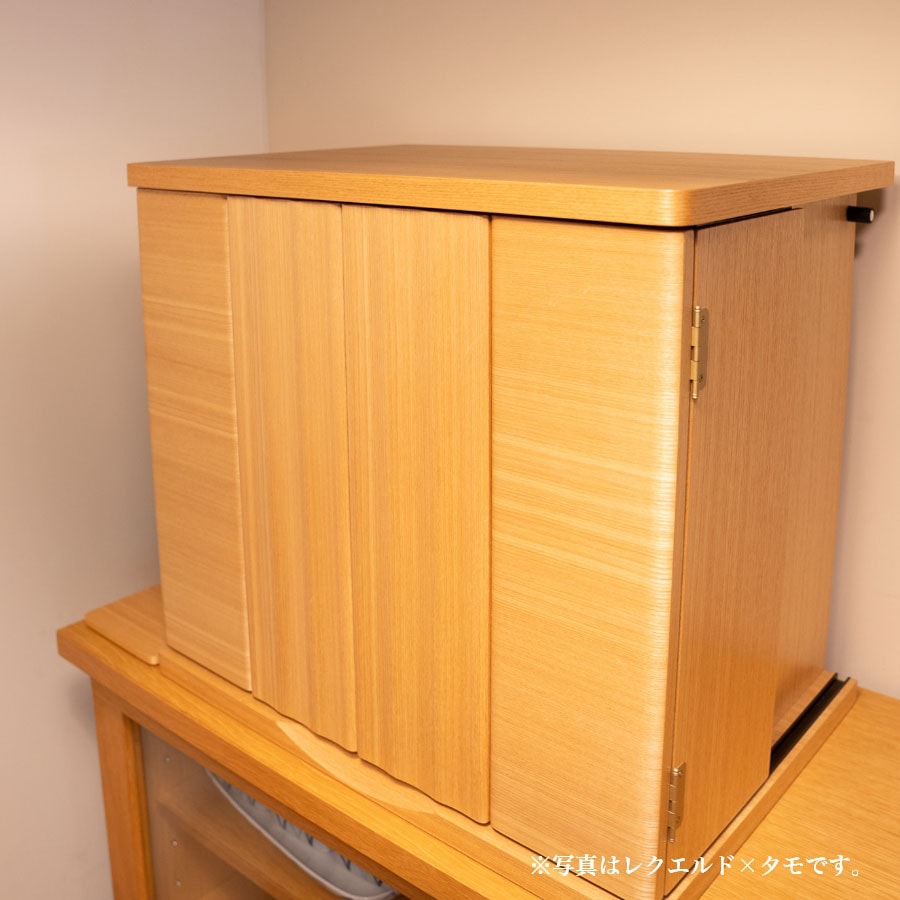 おしゃれで小さい仏壇】コンパクト上置タイプ（タモ）MC-019-17