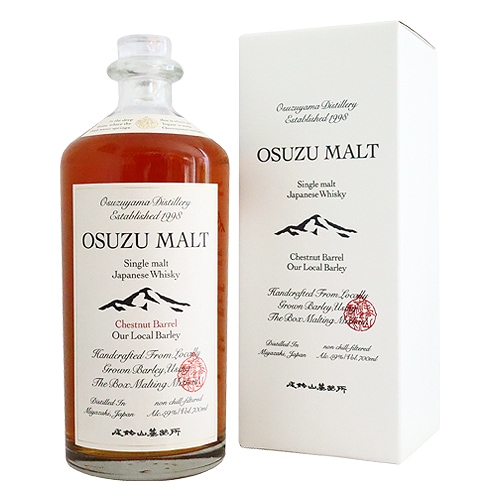 ウイスキー｜ 尾鈴山 OSUZU MALT Chestnut Barrel 尾鈴モルト 栗樽