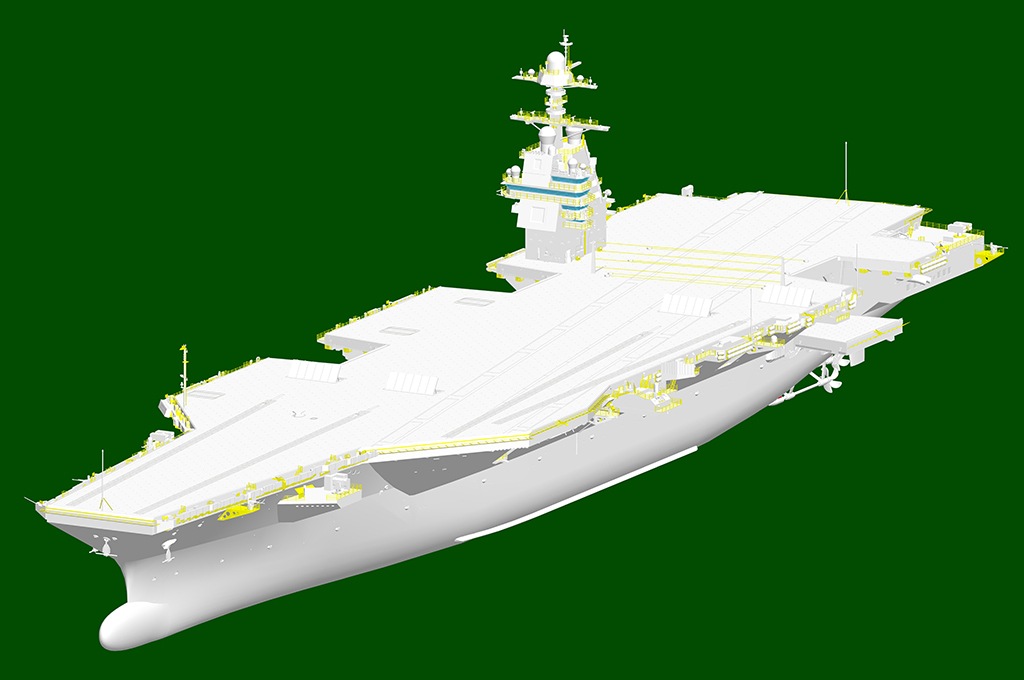 トランペッター 1/350 アメリカ海軍 航空母艦 CV-4 レンジャー 未組立