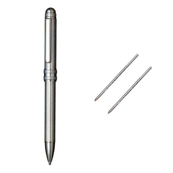 プラチナ万年筆 多機能ペン スターリングシルバー ダブル 3 アクション