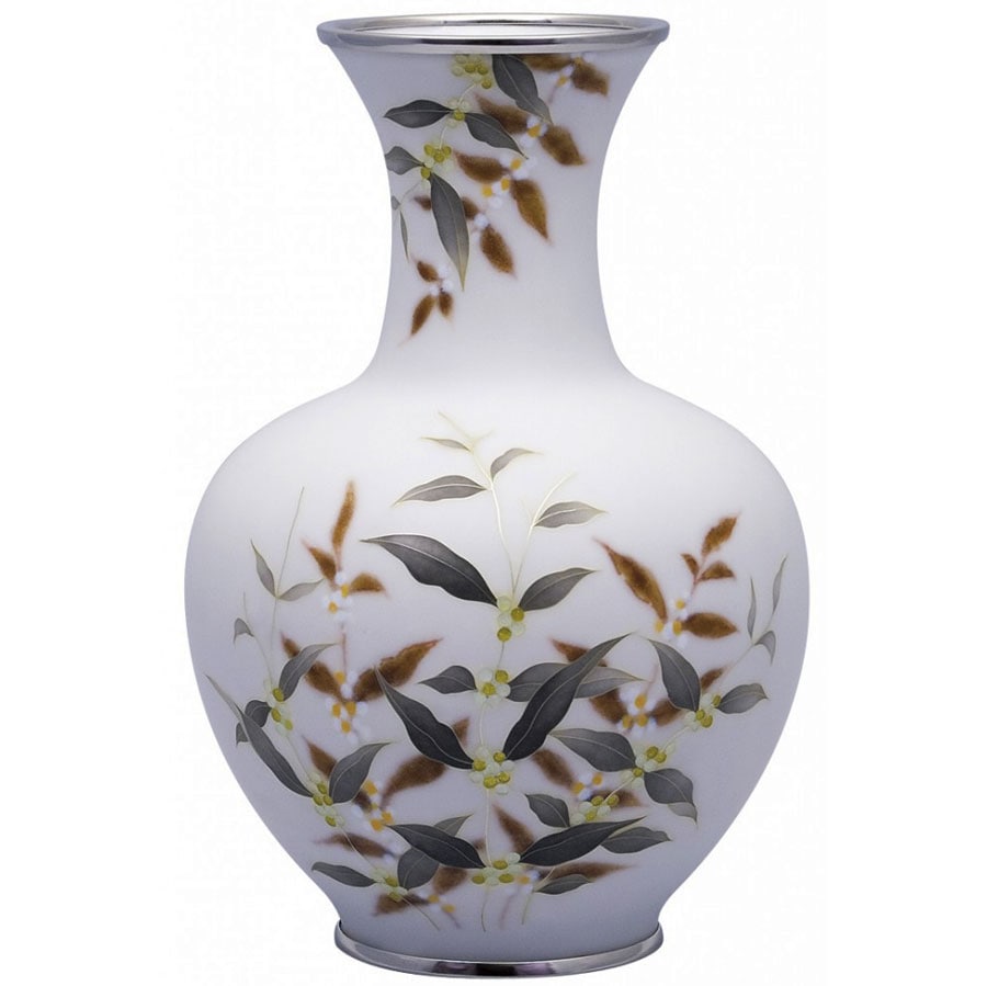 七宝焼き 花瓶 80号中太緑牡丹 | 花瓶 | 伝統工芸品・和風記念品 通販