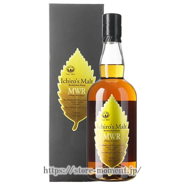 イチローズモルト ミズナラウッドリザーヴ リーフラベル 箱付の通販