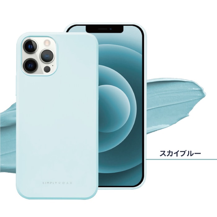 SKYLRK 水色 シリコン iPhoneケース SKYLRK 水色 シリコン iPhone