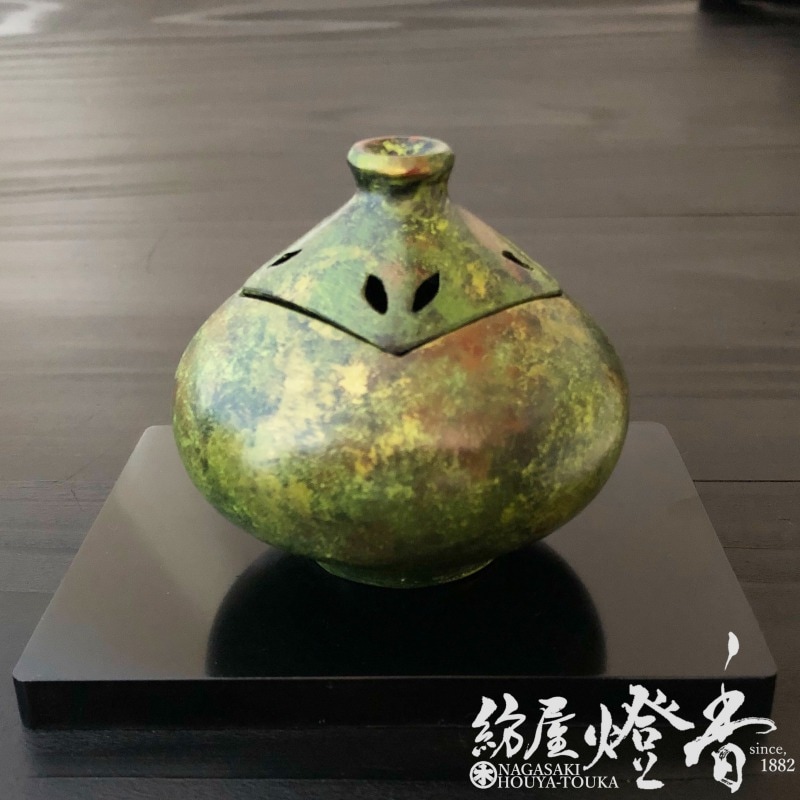 銅器 八宝瓢簞薫香炉 室内薫炉 香道具 装飾品 現代工芸品 置物 銅器