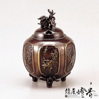 お値下げしました！】銅製 香炉 牛乗り人 蓑笠 煙管 お値下げしました