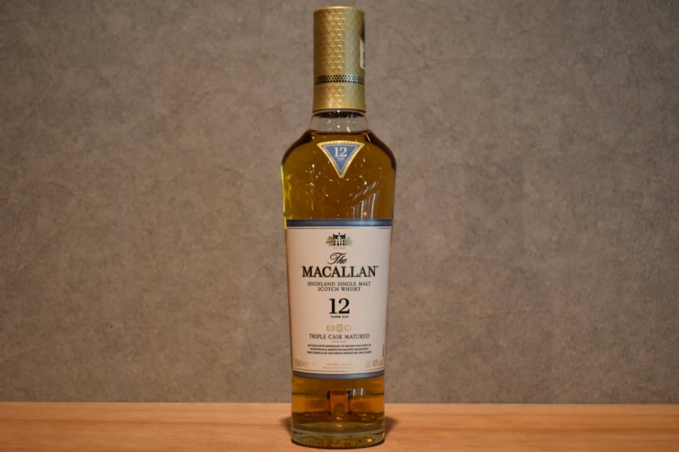 ザ・マッカラン トリプルカスク12年 正規品 40.0% 350ml｜こみや酒店