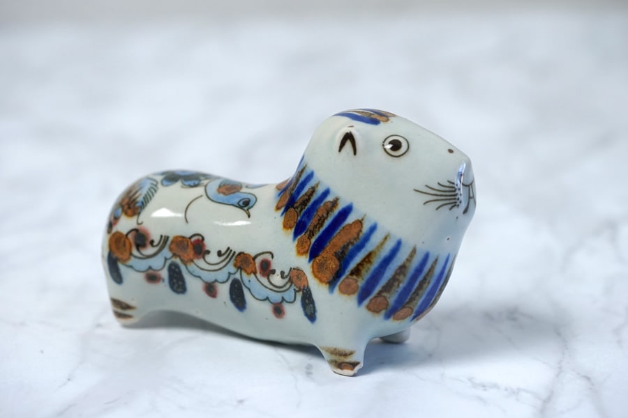 □希少□メキシコ・トナラ陶器箱□ヴィンテージ・トナラ焼き・Mexico