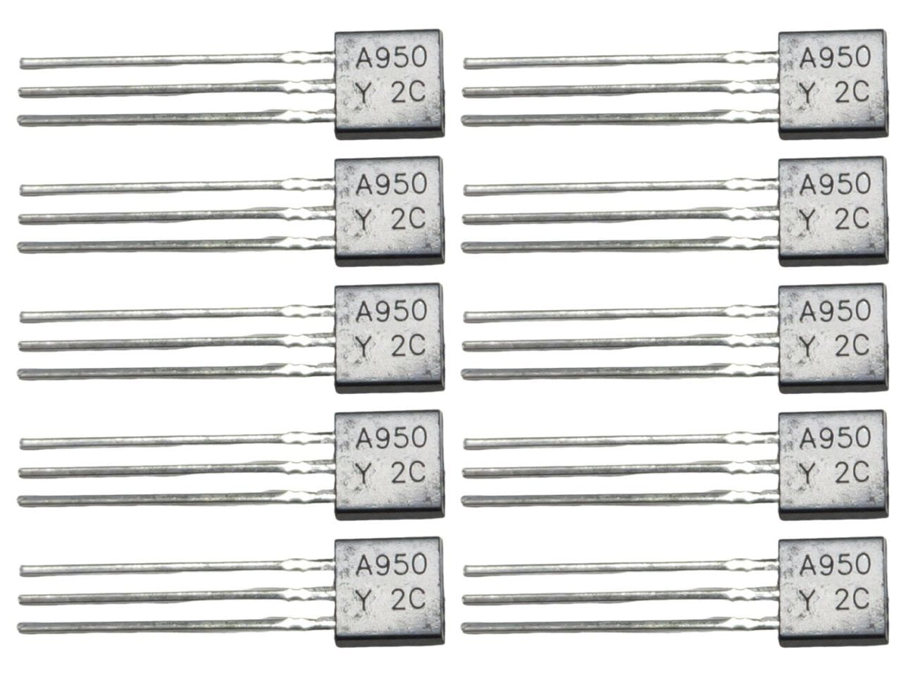 2SA950-Y 10個 トランジスタ - 電子パーツ通販のKURA 本店