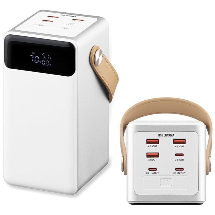 ポータブル電源 モバイルバッテリー 大容量 バッテリー充電器 車中泊