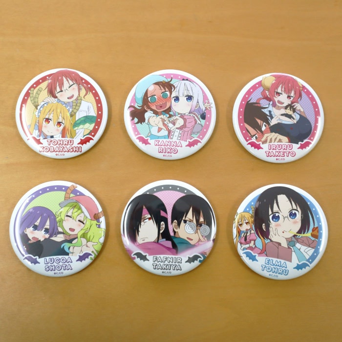小林さんちのメイドラゴンS 仲良し☆缶バッジコレクション【在庫品】