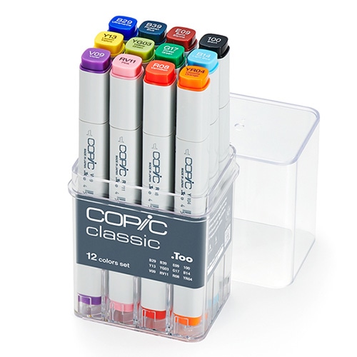 コピッククラシック 72色セットC | 設計製図・デザイン用品,コピック