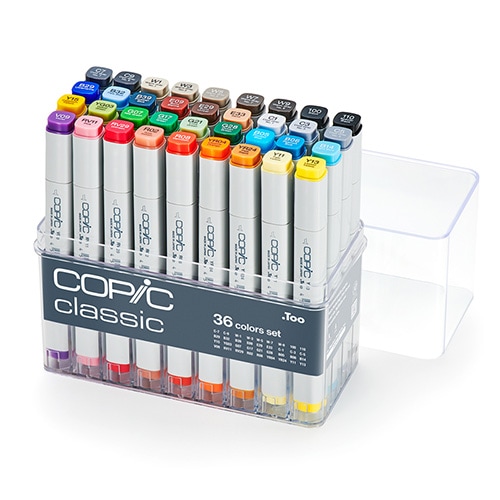 コピッククラシック 72色セットC | 設計製図・デザイン用品,コピック