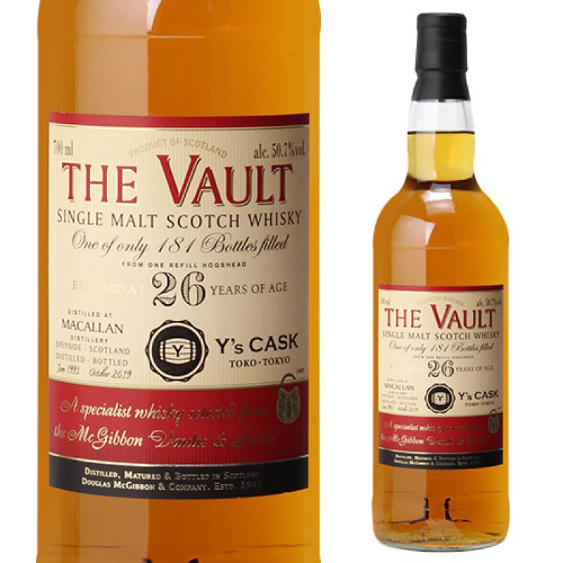 ザ・ヴォルト マッカラン 1993 26年 Y'sカスク ダグラス マックギボン