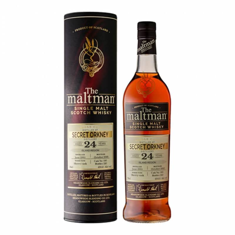 ザ・モルトマン シークレット オークニー 24年 シェリーカスク 700ml