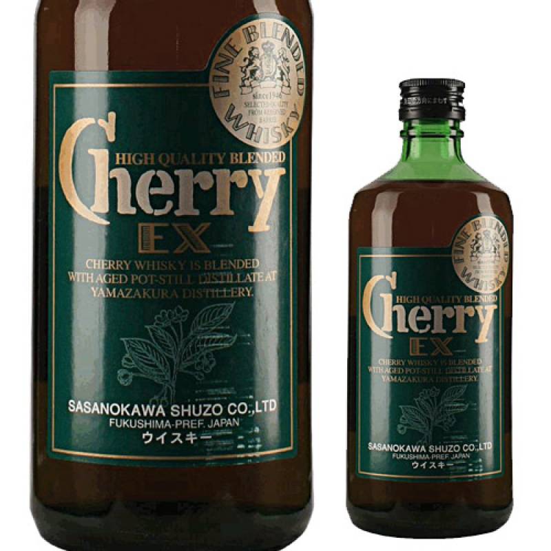 Cherry EX ウイスキー 500ml 6本セット 笹の川 チェリーウイスキーEX 500ml <br>ジャパニーズ ウイスキー