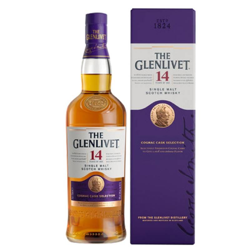 ザ グレンリベット 14年 コニャックカスク セレクション 750ml 40度