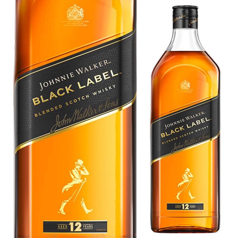 ジョニーウォーカー 黒ラベル 12年 1750ml 40度 1.75L スコッチ ブレン